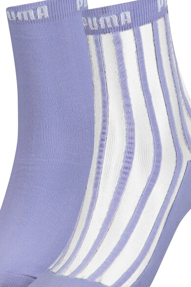Puma Къси чорапи с разнороден десен - 2 чифта Жени