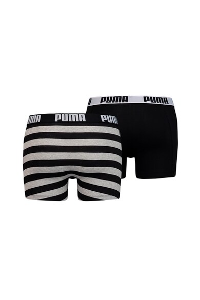 Puma Set de boxeri cu banda elastica cu logo -2 perechi Barbati