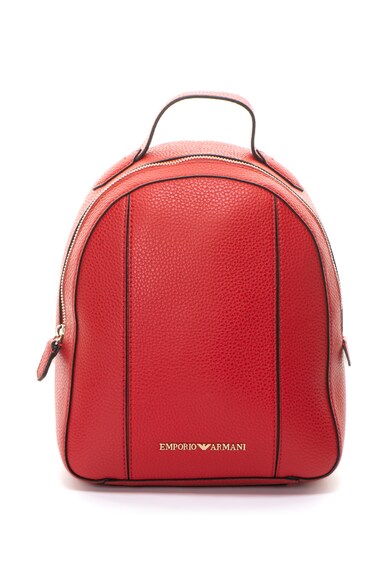 Emporio Armani Rucsac de piele ecologica cu aplicatie logo Femei