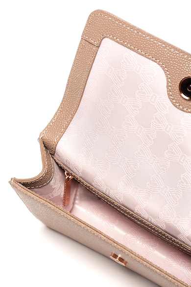 Ted Baker Geanta crossbody de piele cu bareta de lant Jayllaa Femei