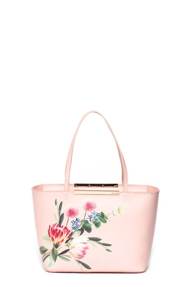 Ted Baker Geanta shopper de piele cu imprimeu floral Abiiey Femei