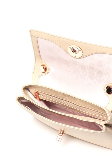 Ted Baker Geanta crossbody de piele si piele intoarsa Sylvana Femei