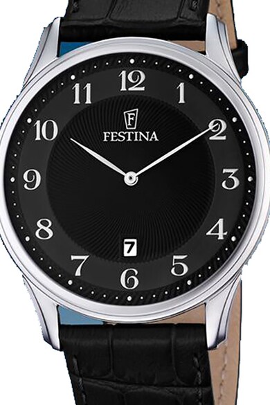 Festina Часовник с кожена каишка Мъже