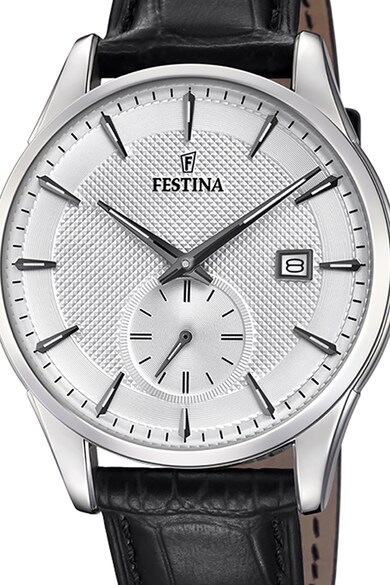 Festina Часовник с кожена каишка Мъже