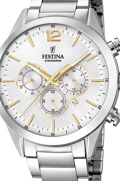 Festina Часовник с верижка от неръждаема стомана Мъже