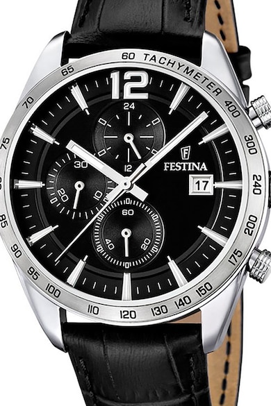 Festina Bőrszíjas chrono karóra férfi