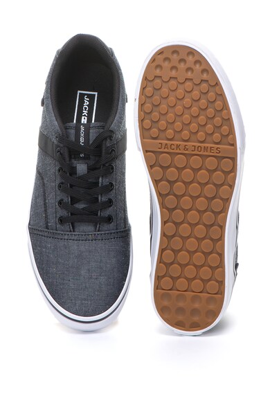 Jack & Jones Cali vászon plimsolls cipő műbőr szegélyekkel férfi