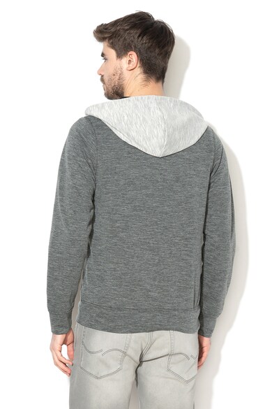 Jack & Jones Hanorac cu fermoar si model colorblock Cervon Barbati