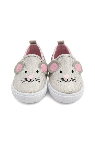 JoJo Maman Bebe Pantofi slip-on cu model soarece Fete