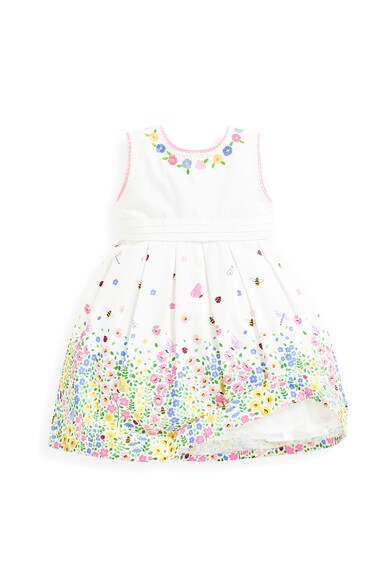 JoJo Maman Bebe Rochie evazata cu imprimeu floral Fete