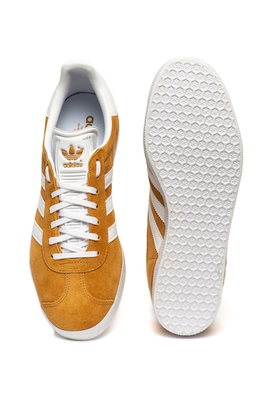 adidas Originals . Pantofi sport de piele intoarsa, cu brant moale Gazelle Barbati