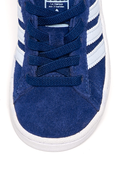 adidas Originals Pantofi sport de piele intoarsa si piele ecologica Campus Baieti