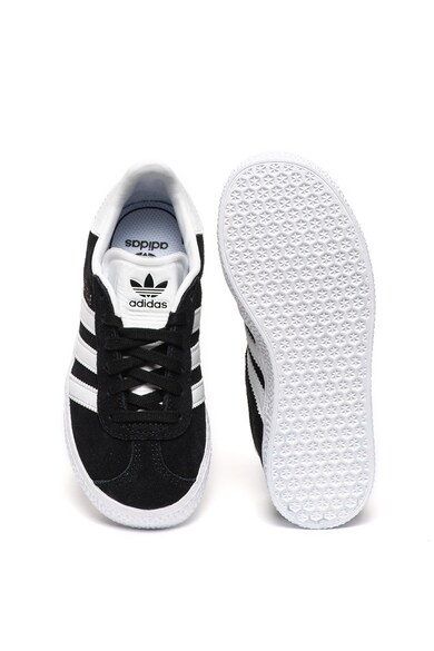 adidas Originals Pantofi sport de piele ecologica si piele intoarsa Gazelle Fete