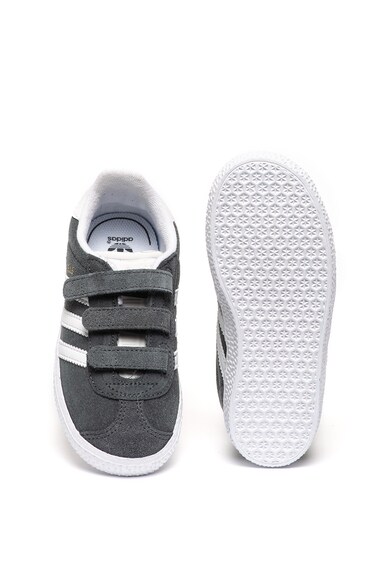 adidas Originals Pantofi sport de piele intoarsa, cu velcro Gazelle Baieti