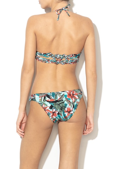 Pepe Jeans London Costum de baie cu imprimeu tropical Brandy Femei