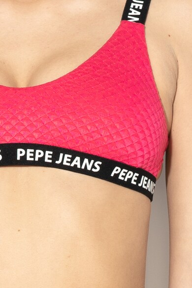 Pepe Jeans London Costum de baie cu model texturat Naomi - 2 piese Femei