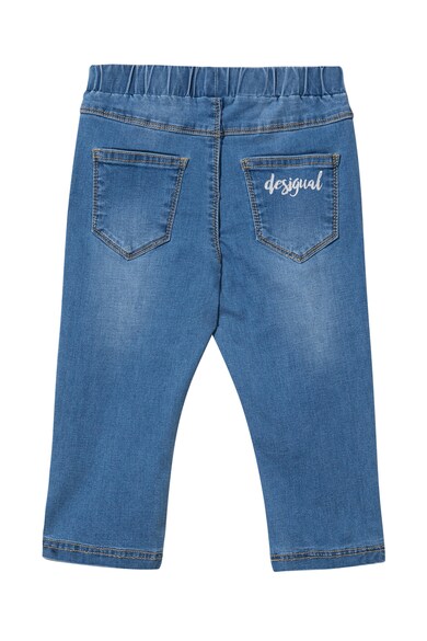 DESIGUAL Jeggings capri cu aplicatii in forma de inima Fete