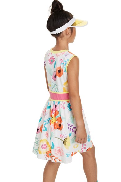 DESIGUAL Rochie evazata cu model floral Chicago Fete