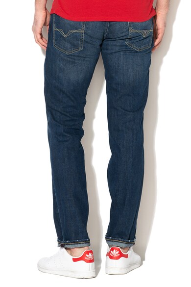 GUESS JEANS Sony slim fit farmernadrág szaggatott dizájnnal férfi