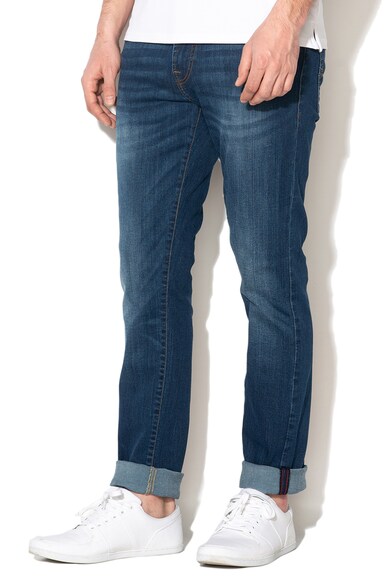 GUESS JEANS Angels slim fit farmernadrág mosott hatással férfi