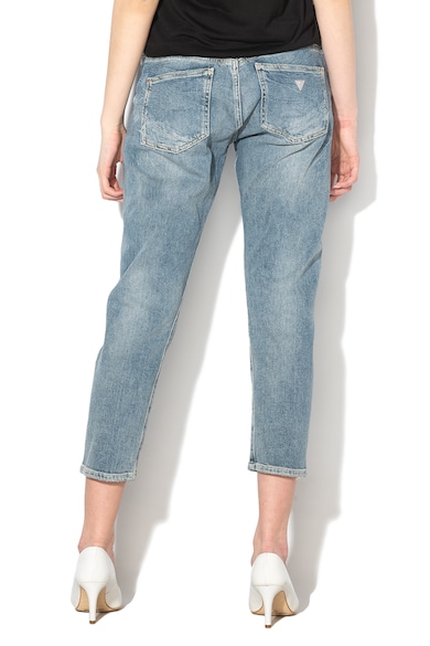 GUESS JEANS Blugi relaxed fit cu aspect decolorat Vanille Femei