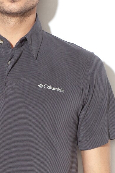 Columbia Tricou polo din amestec de modal cu aspect striat Sun Ridge™ Barbati