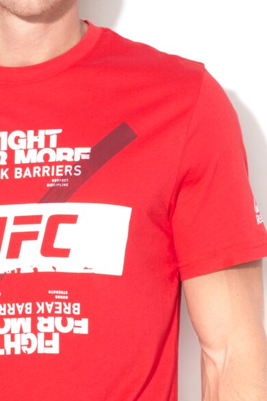 Reebok Sport Tricou cu imprimeu logo UFC Barbati