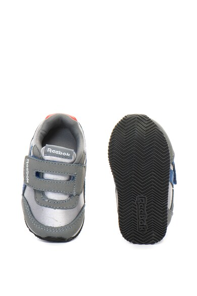 Reebok Classics Pantofi sport cu insertii de piele intoarsa ecologica Royal Baieti