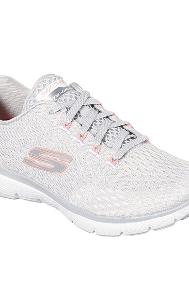 Skechers Pantofi sport usori din plasa tricotata Flex Appeal 3.0 Satellites Femei