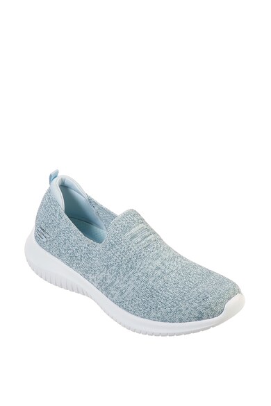 Skechers Pantofi sport slip-on din plasa tricotata, cu brant moale Ultra Flex Femei