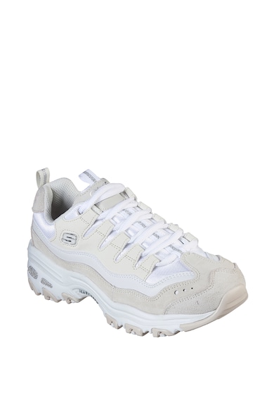 Skechers Pantofi sport cu garnituri de piele intoarsa D'Lites Sure Thing Femei