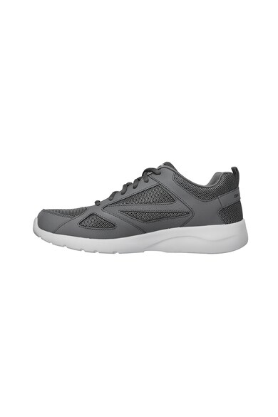 Skechers Dynamight bőr sneaker textil betétekkel férfi