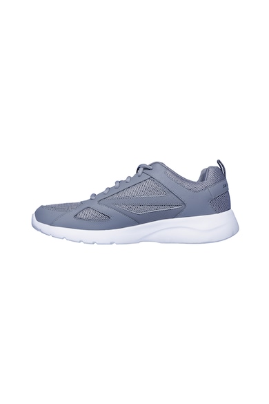 Skechers Dynamight bőr sneaker textil betétekkel férfi