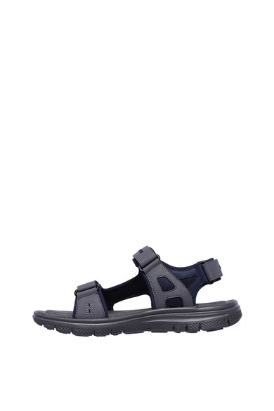 Skechers Sandale de piele ecologica cu velcro Upwell Barbati