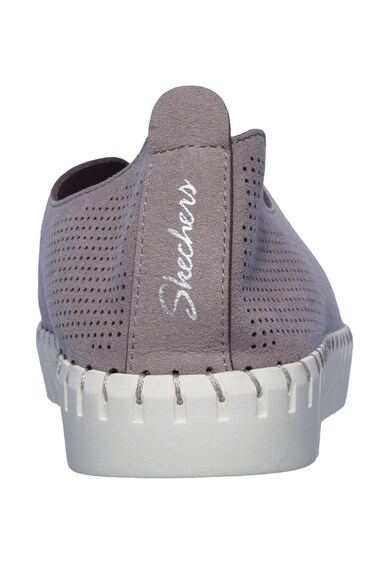 Skechers Pantofi slip on cu perforatii Simple Route Femei