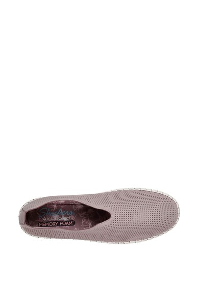 Skechers Pantofi slip on cu perforatii Simple Route Femei