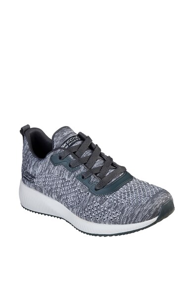 Skechers Bobs Squal kötött hálós anyagú párnázott sneaker női