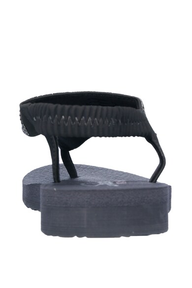 Skechers Sandale cu bareta separtoare si strasuri Meditation Rock Crown Femei
