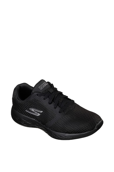 Skechers Pantofi sport de plasa cu aspect tricotat si amortizare Go Run 600 Refine Femei