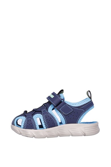 Skechers Sandale de piele ecologica, cu velcro C-Flex Baieti