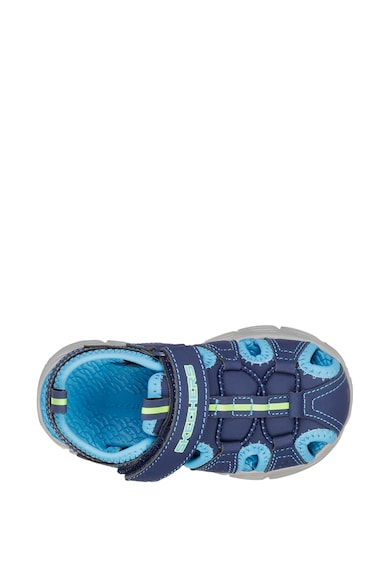 Skechers Sandale de piele ecologica, cu velcro C-Flex Baieti
