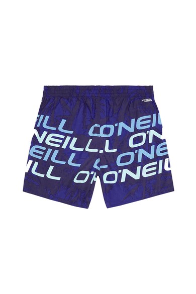 O'Neill Pantaloni scurti de baie cu aspect stratificat si imprimeu logo Barbati