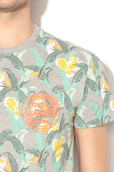 SUPERDRY Tricou cu model tropical Barbati