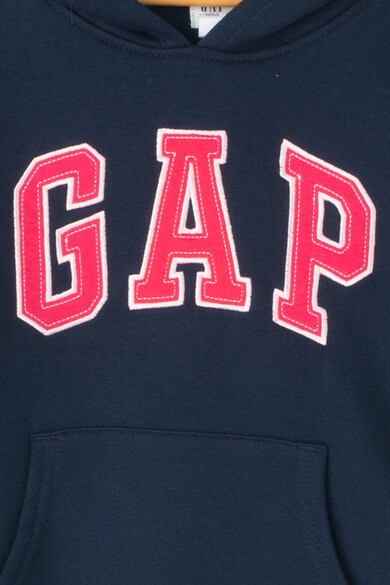 GAP Kapucnis pulóver nagyméretű logóval Lány