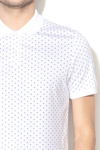 Banana Republic Standard fit galléros póló geometrikus mintával férfi