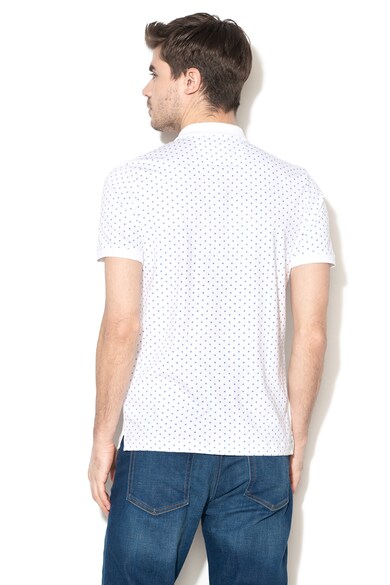 Banana Republic Standard fit galléros póló geometrikus mintával férfi