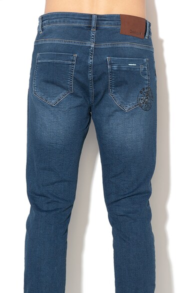 DESIGUAL Pantaloni jogger din denim cu aspect decolorat Blas Barbati