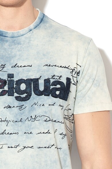 DESIGUAL Tricou cu aplicatie logo Vicente Barbati