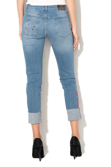 DESIGUAL Laurence crop skinny farmernadrág női