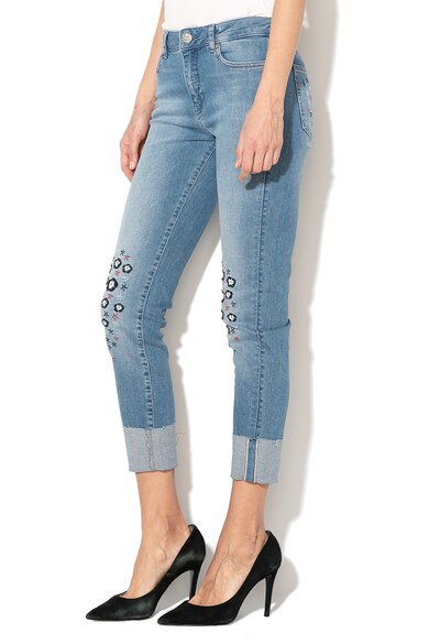 DESIGUAL Blugi skinny crop Laurence Femei